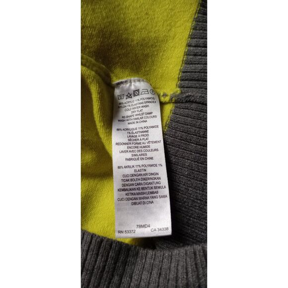 French Connection Women's Size Medium Long Sleeved Striped Sweater - Picture 7 of 8